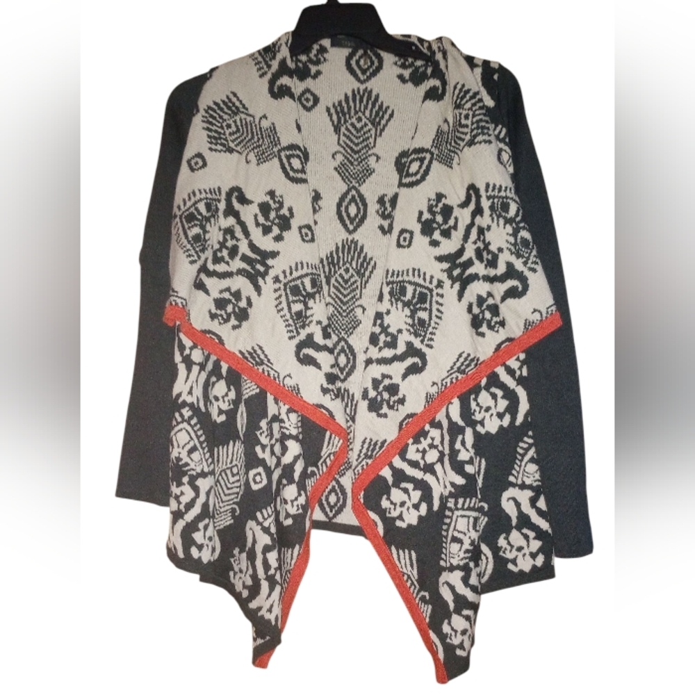 THML Black and White Knit Cardigan